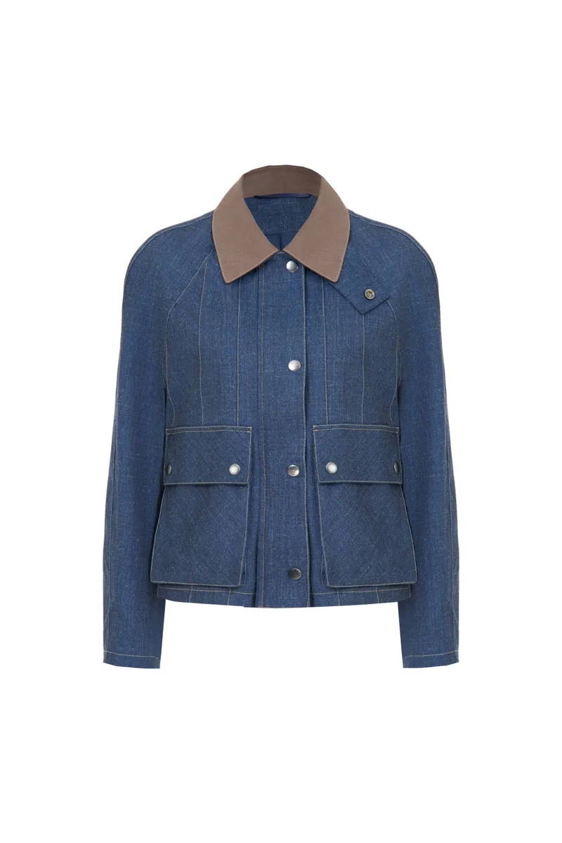Tailored jacket showing SARTO fit and construction
