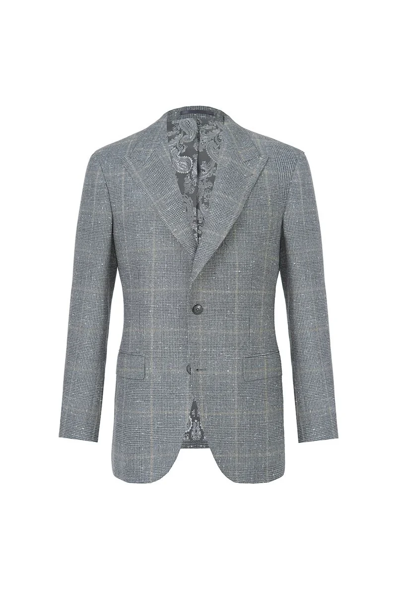 Check Wool Tailored Blazer - 26AWMJK020(DEB5140)