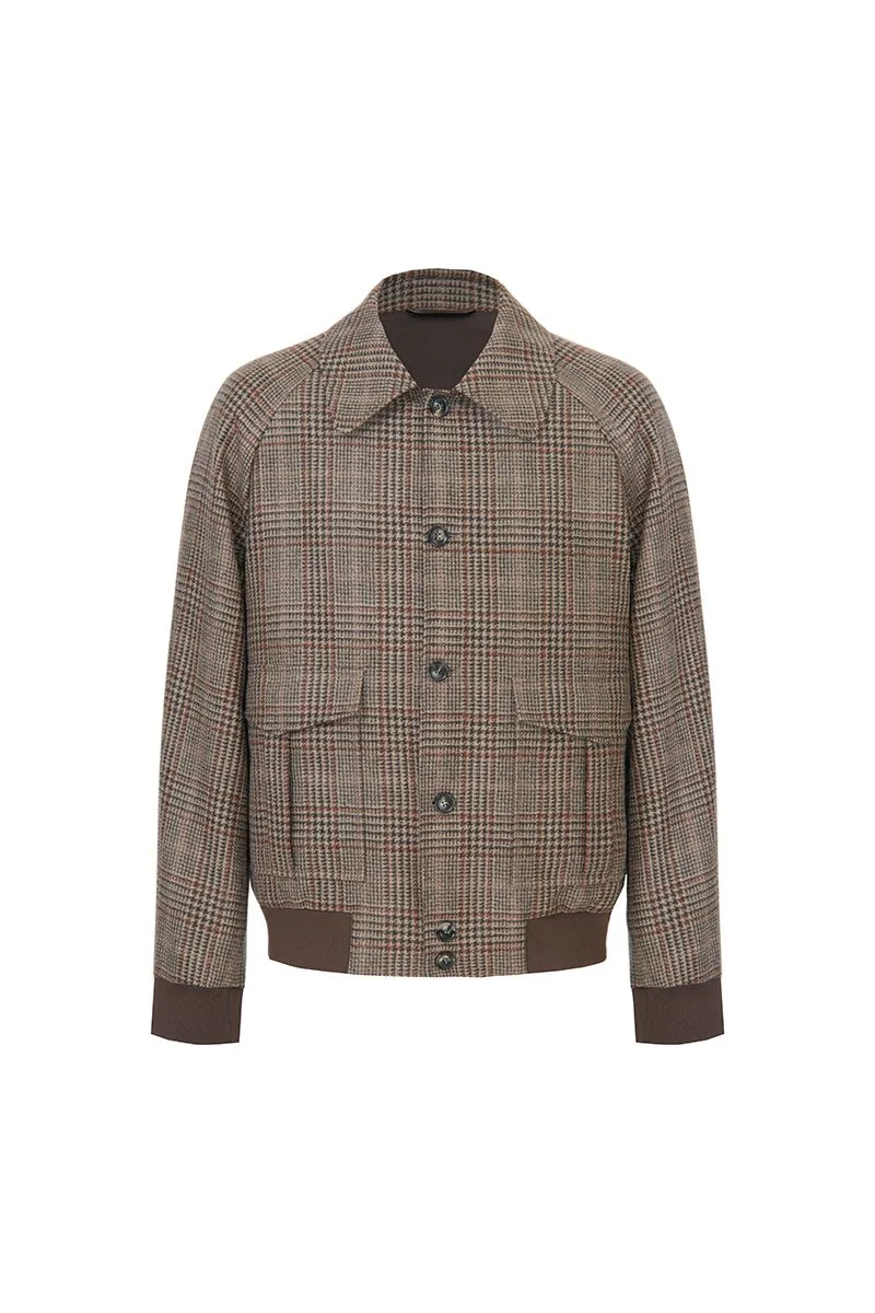 Classic Navy Hopsack Blazer II - 26AWMSJ200(DEB5303)