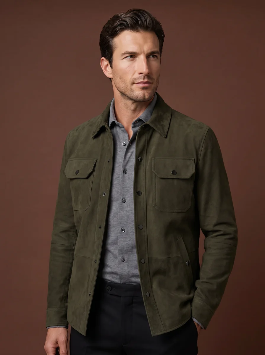 Casual Wool Sport Jacket II detail angle