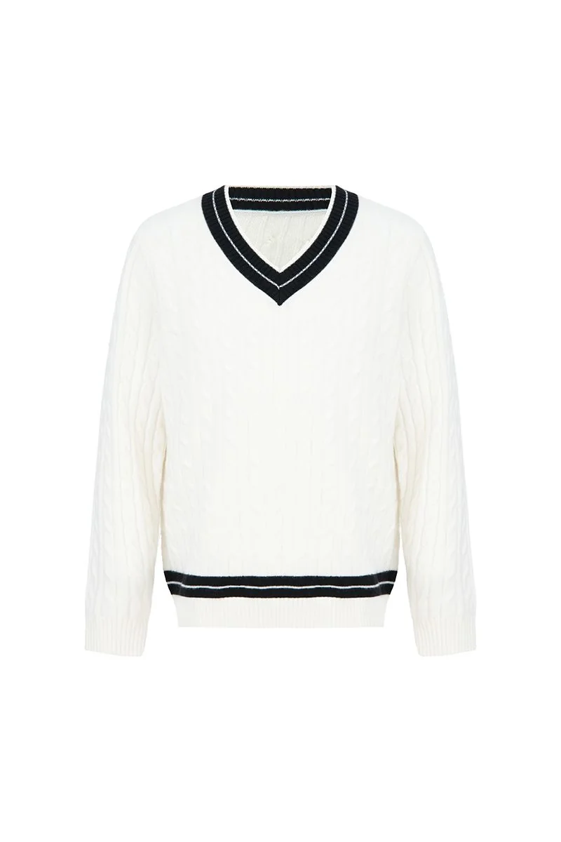 Casual Knit Cardigan - 26AWMST002(ZTA0043)