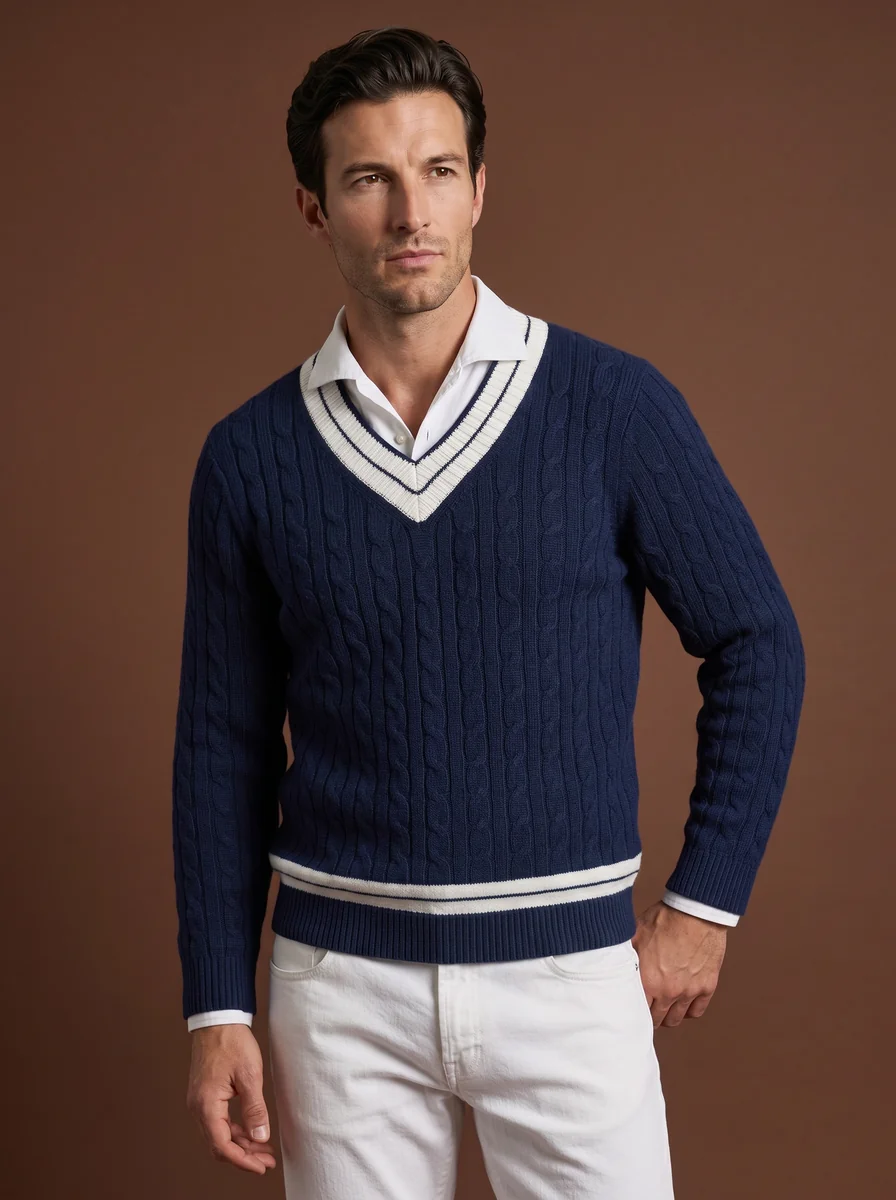 Lightweight Turtleneck Knit detail angle