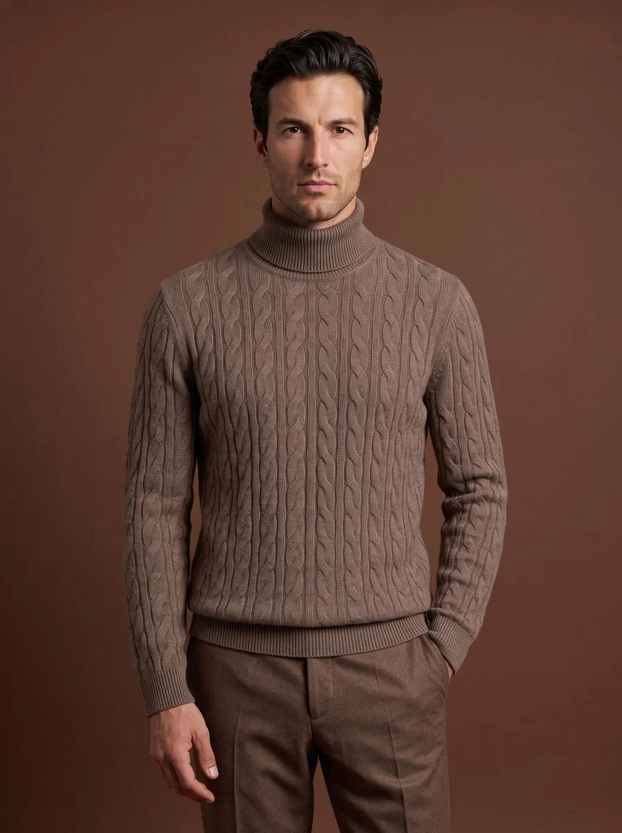 Soft Cashmere Blend Sweater detail angle