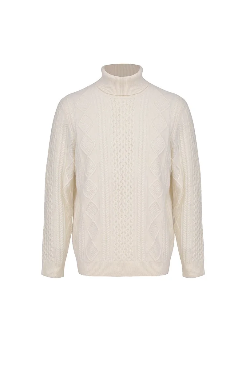 Mock-Neck Wool Sweater - 26AWMST228(ZTA0142)