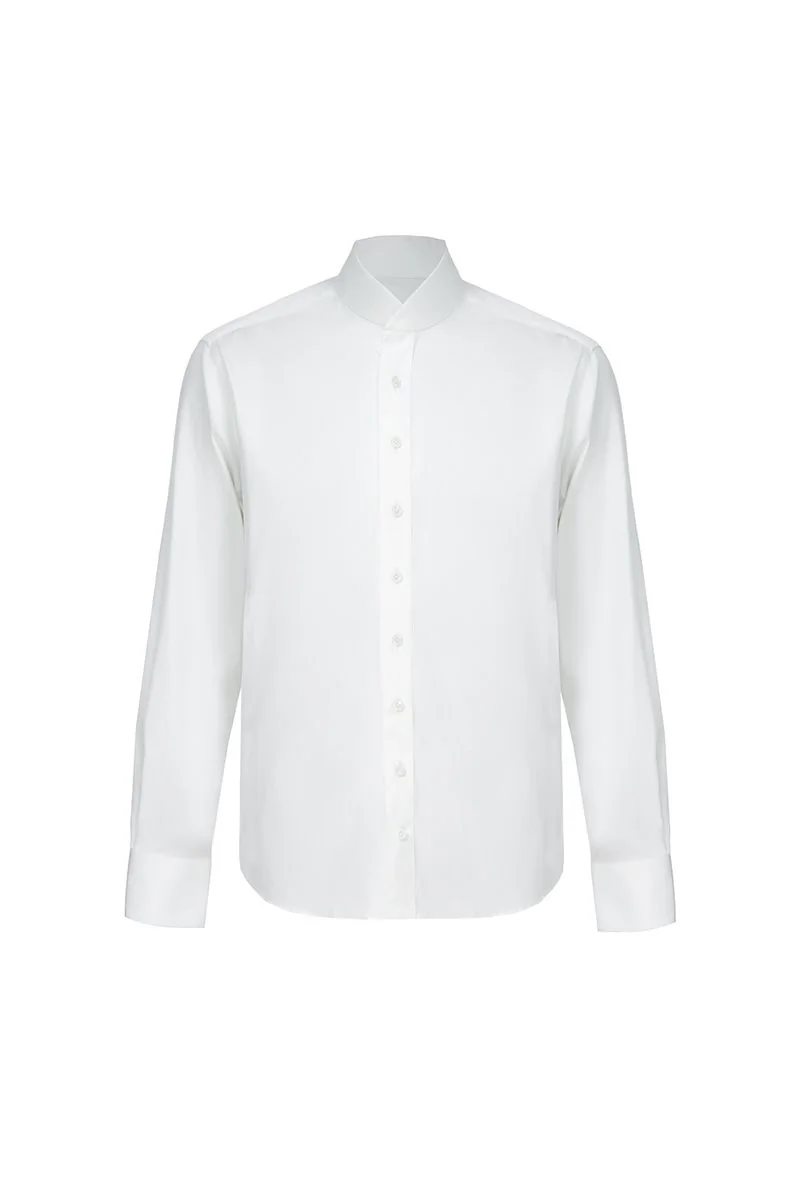 Pure Cotton Button-Down Shirt - 26AWMSH005(SAQ858A)