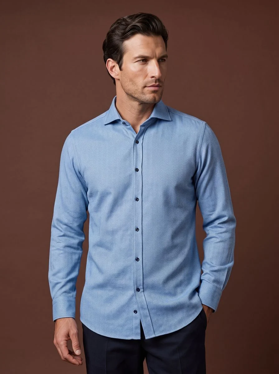 Button-Down Oxford Shirt detail angle