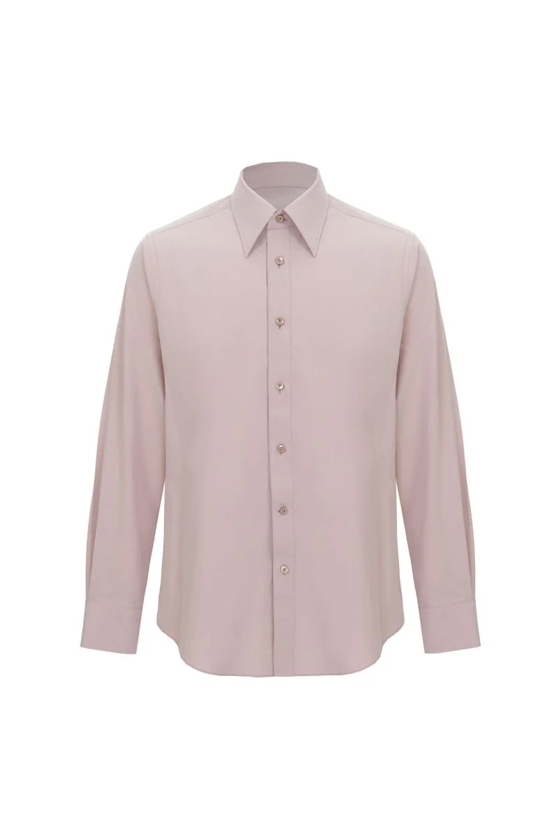 Cutaway Collar Business Shirt - 26AWMSH206(SAY1970)