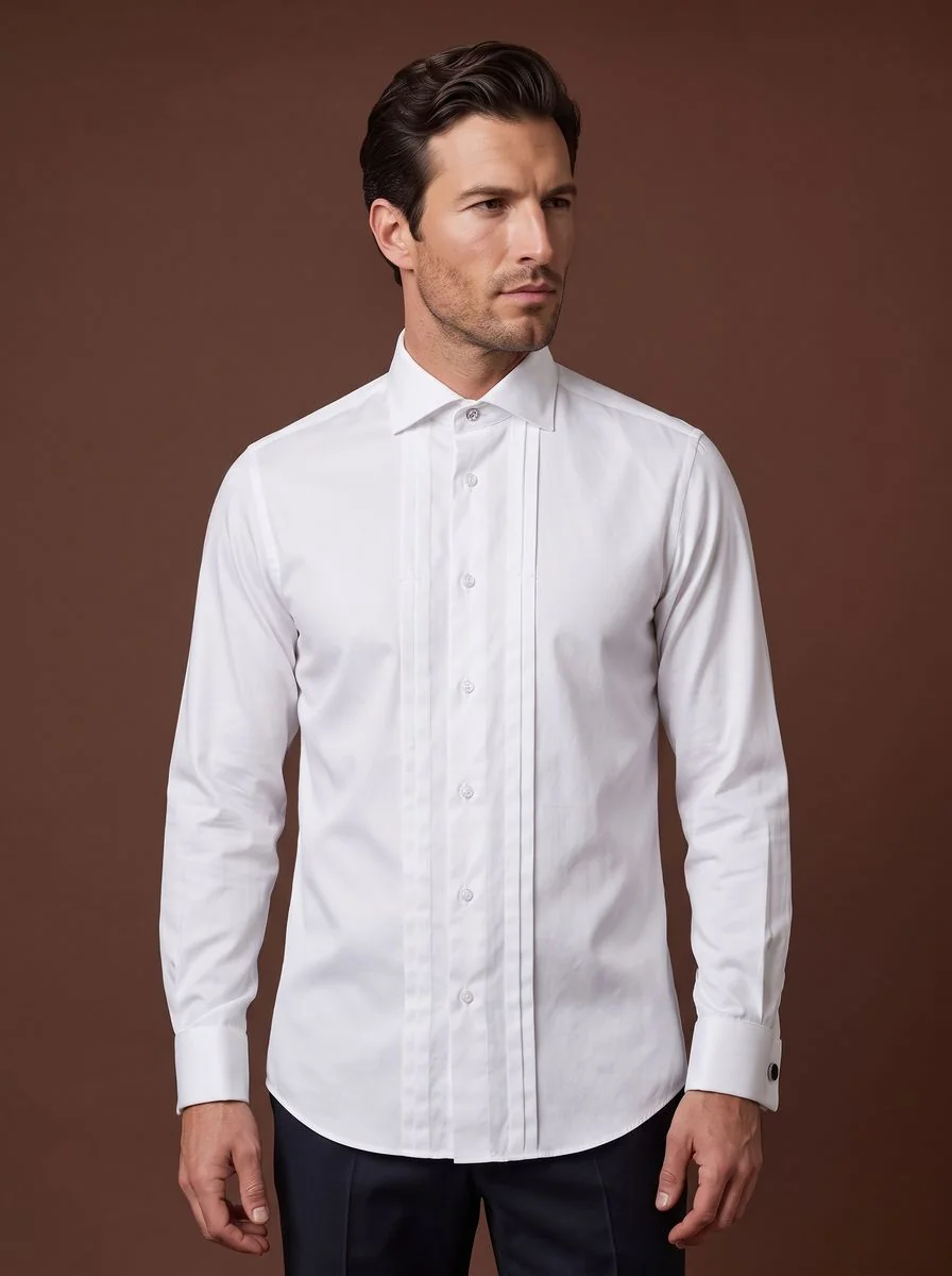 Lightweight Wool Business Suit detail angle