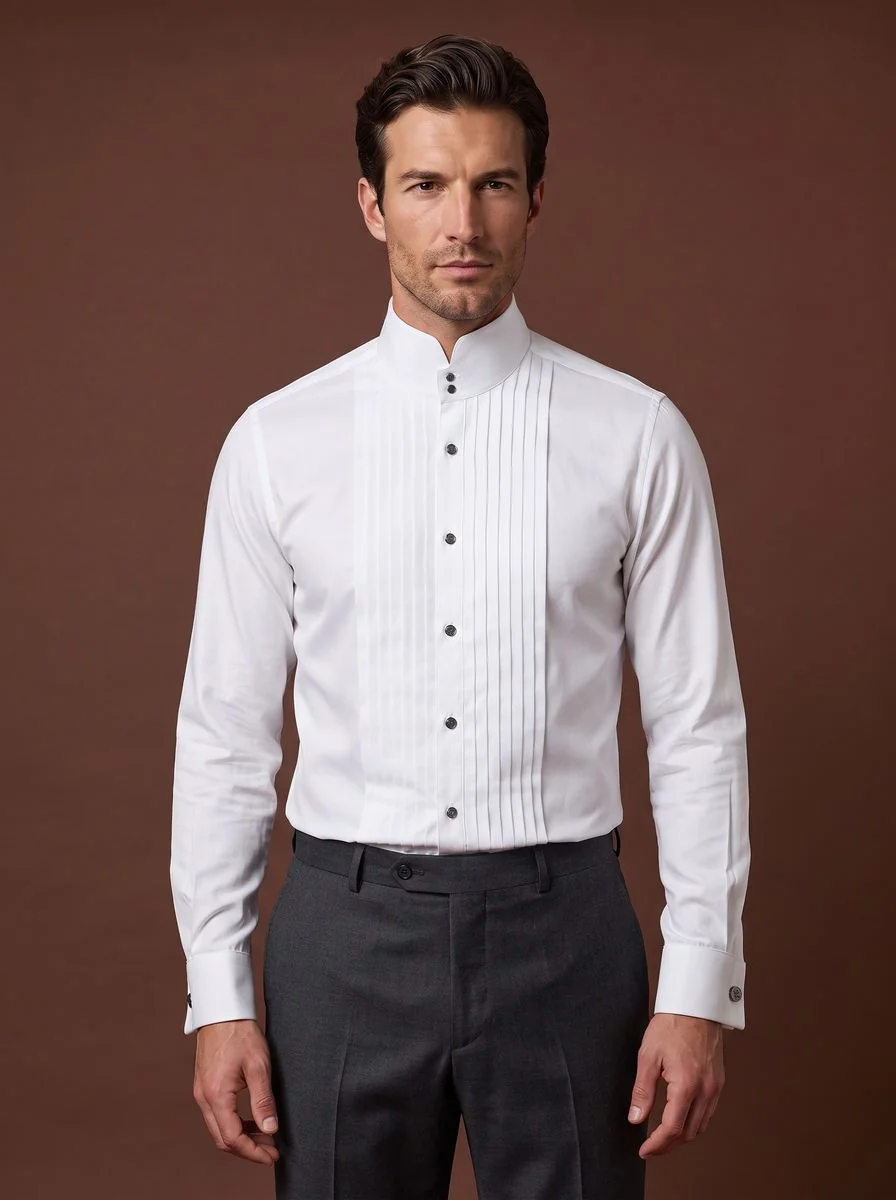 Contemporary Two-Piece Suit detail angle