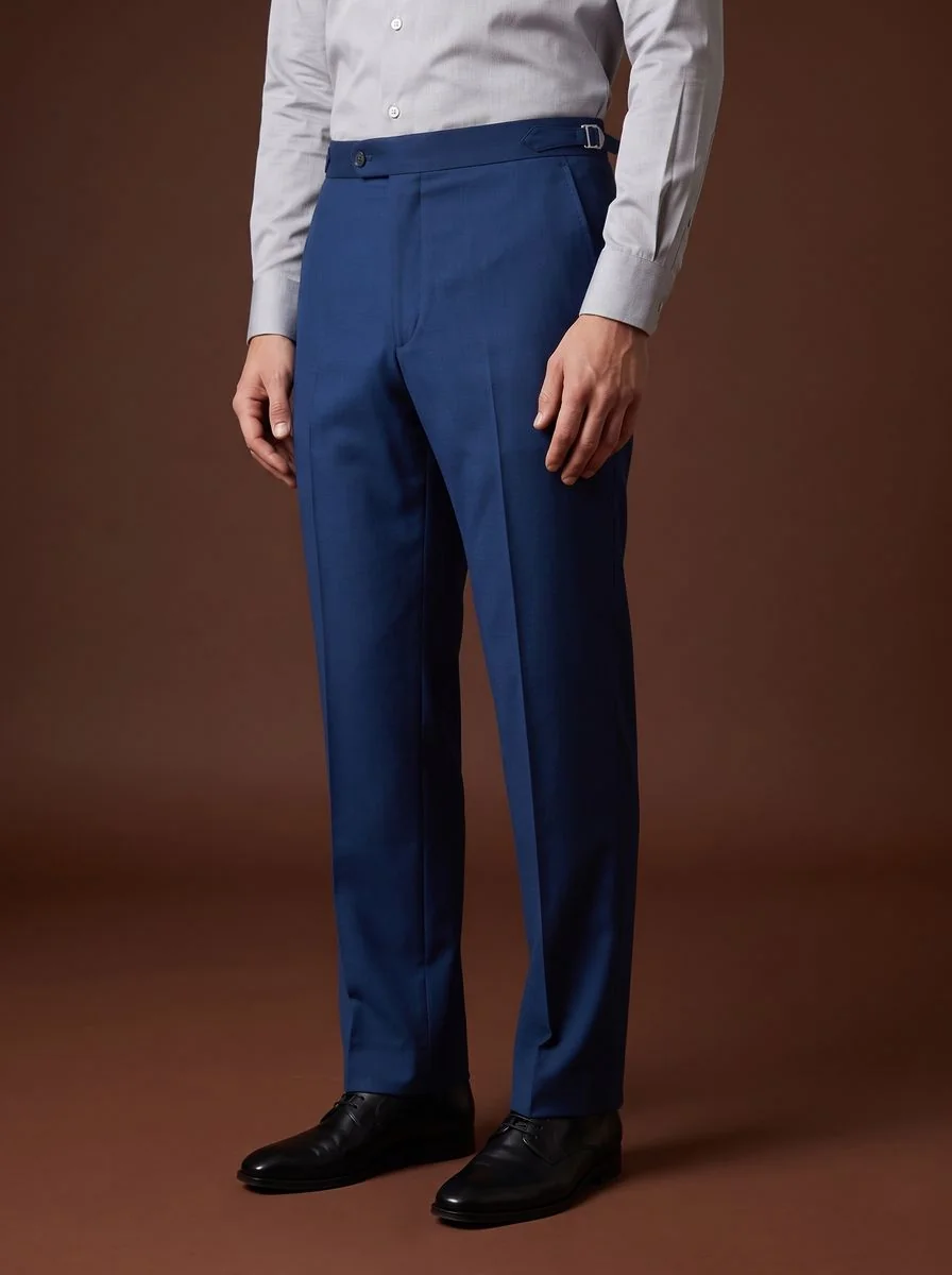 Single-Pleat Dress Trousers detail angle
