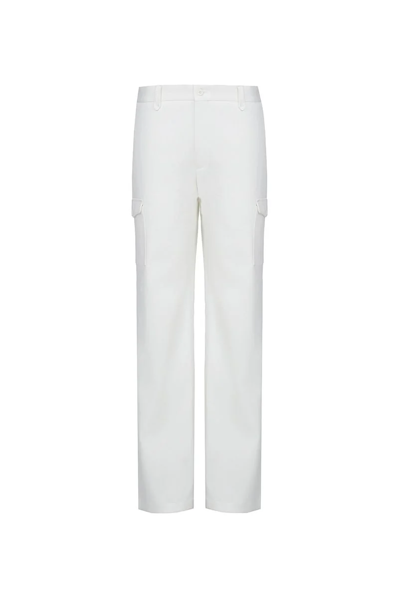 Classic Flat-Front Wool Trousers - 26AWMPT210(DBV5685)
