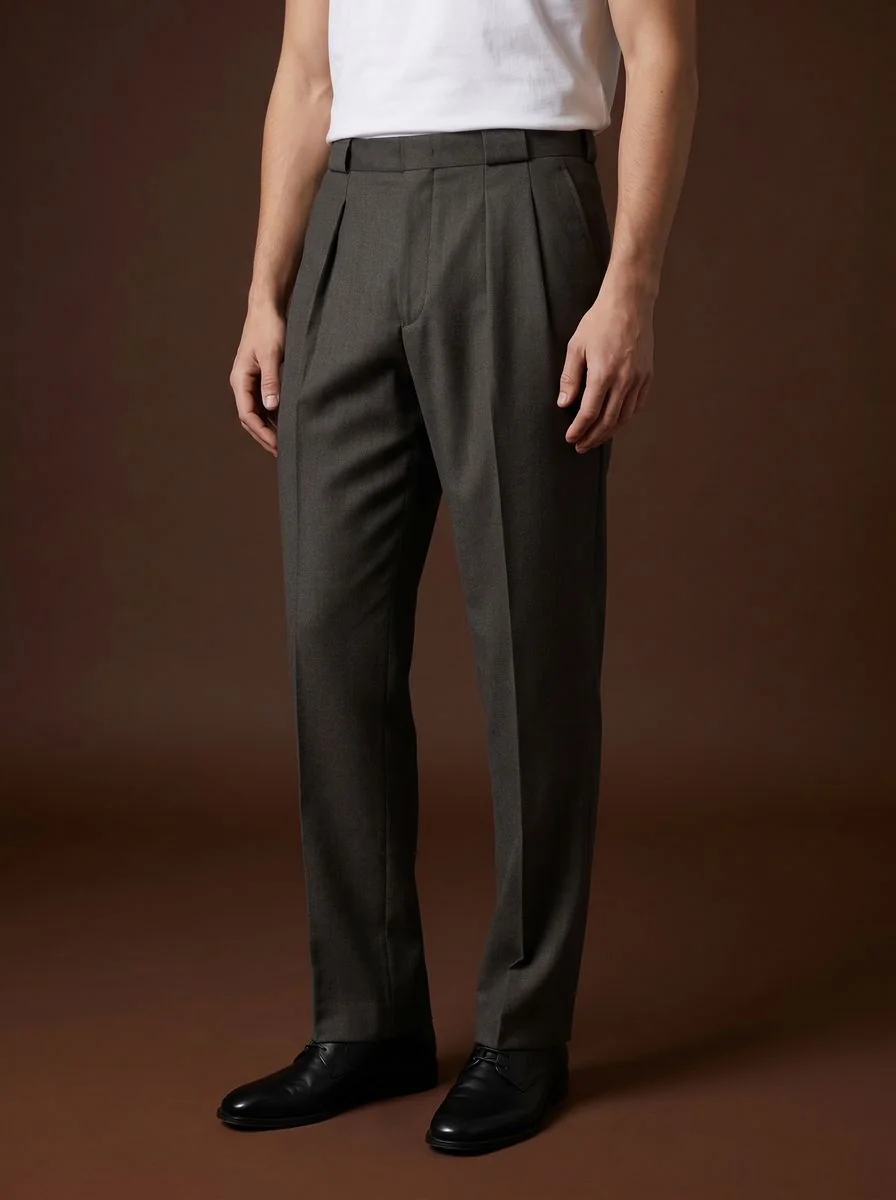 Classic Extended-Tab Trousers detail angle