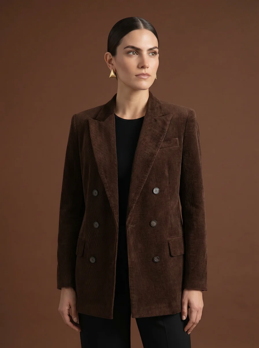 Tailored Business Jacket detail angle