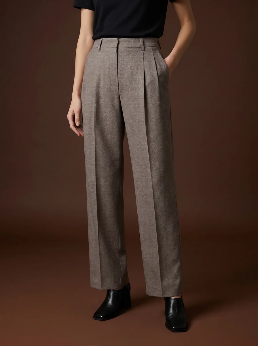 Soft-Shoulder Wool Blazer II detail angle