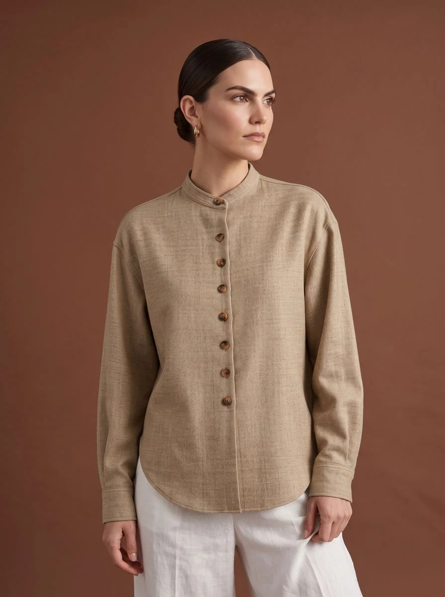 High-Button Tailored Jacket II detail angle