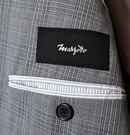 Marzotto Italian wool flannels and textured hopsack fabric
