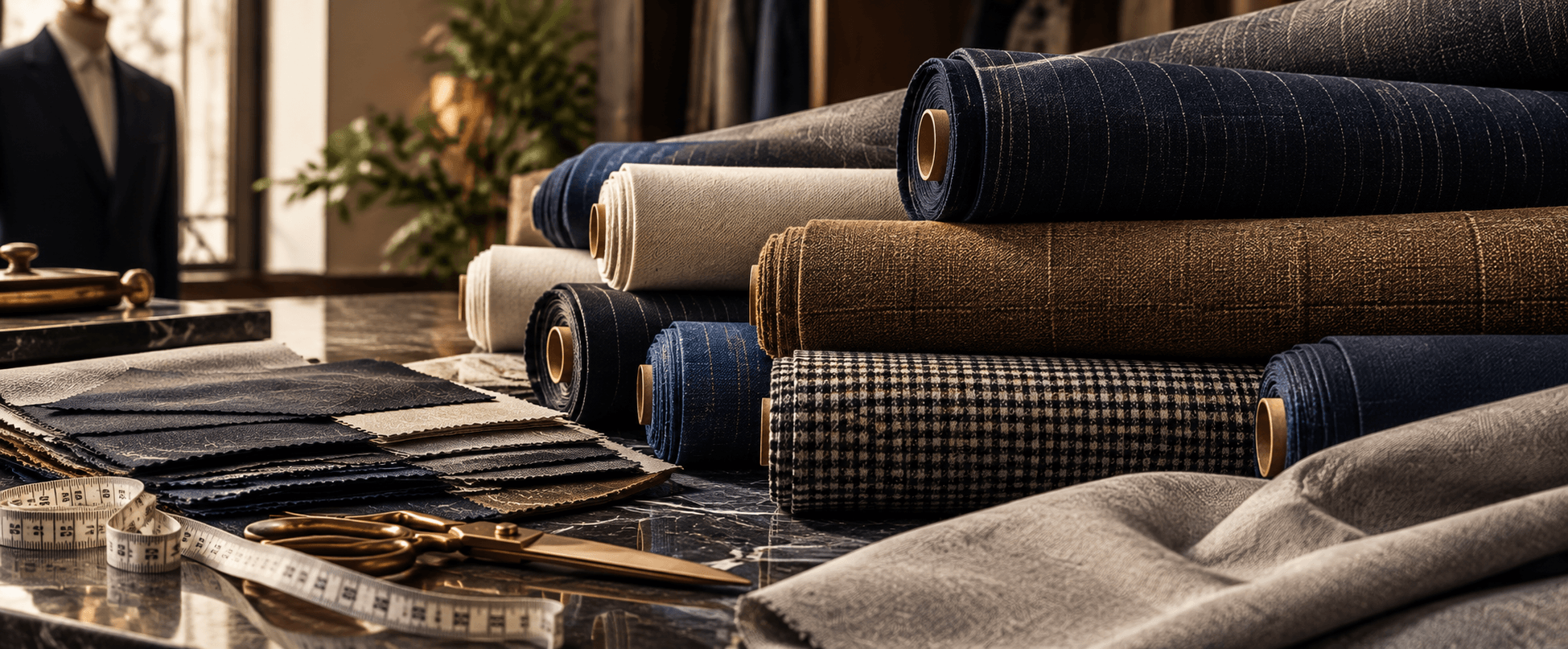 Bespoke wardrobe collection from the SARTO atelier